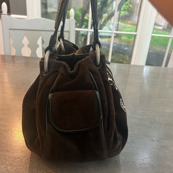 Vintage Juicy Couture Shoulder Bag Baby Fluffy with Juicy Embroidery - Picture 6 of 15